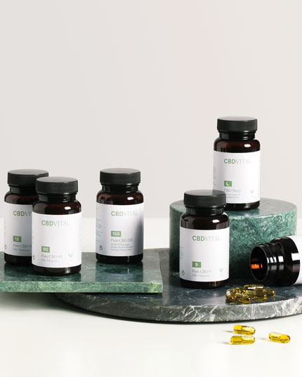 9 mg de CBD activé par capsule 9 mg de CBD activé par capsule