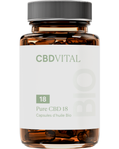 Capsules PURE BIO CBD 18 (10%) 